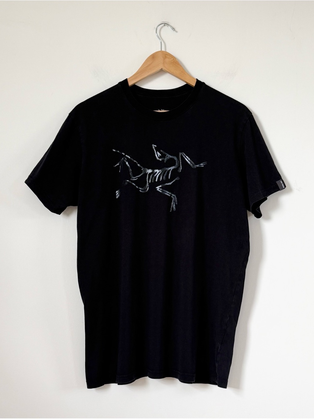 Arc'teryx Black Bird Skeleton Graphic T-Shirt - Gorpcore Urban Tech Men Size L